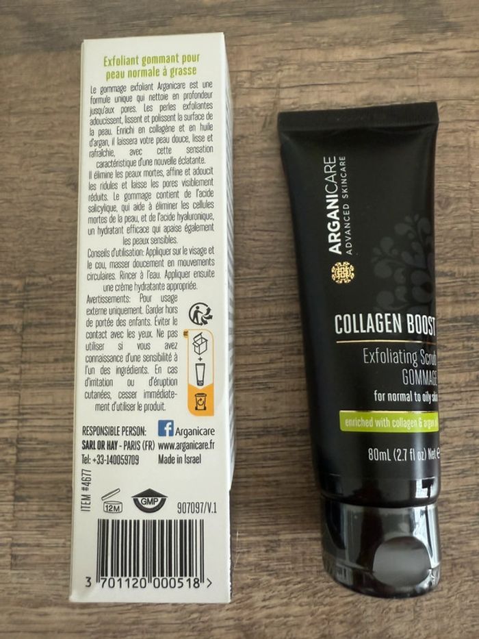 Arganicare exfoliant gommant - photo numéro 3