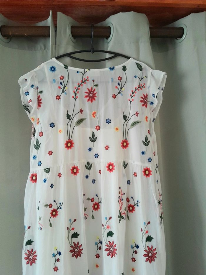 Robe longue fleurie t.40 - photo numéro 6