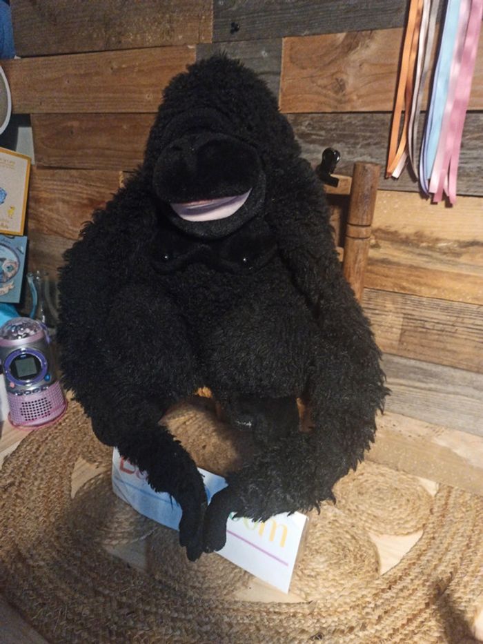 Peluche gros gorille jemini vintage BE - photo numéro 3