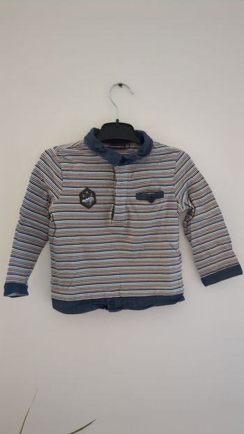 Polo manches longues Sergent Major 2 ans