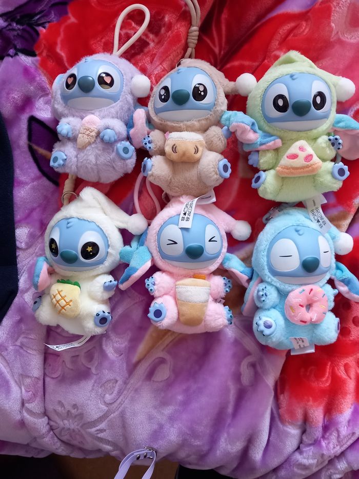 Stitch style labubu