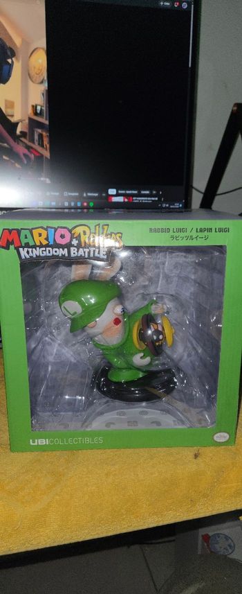 Figurine Luigi Lapin du Jeu Vidéo : Mario + Lapins Crétins Kingdom Battle