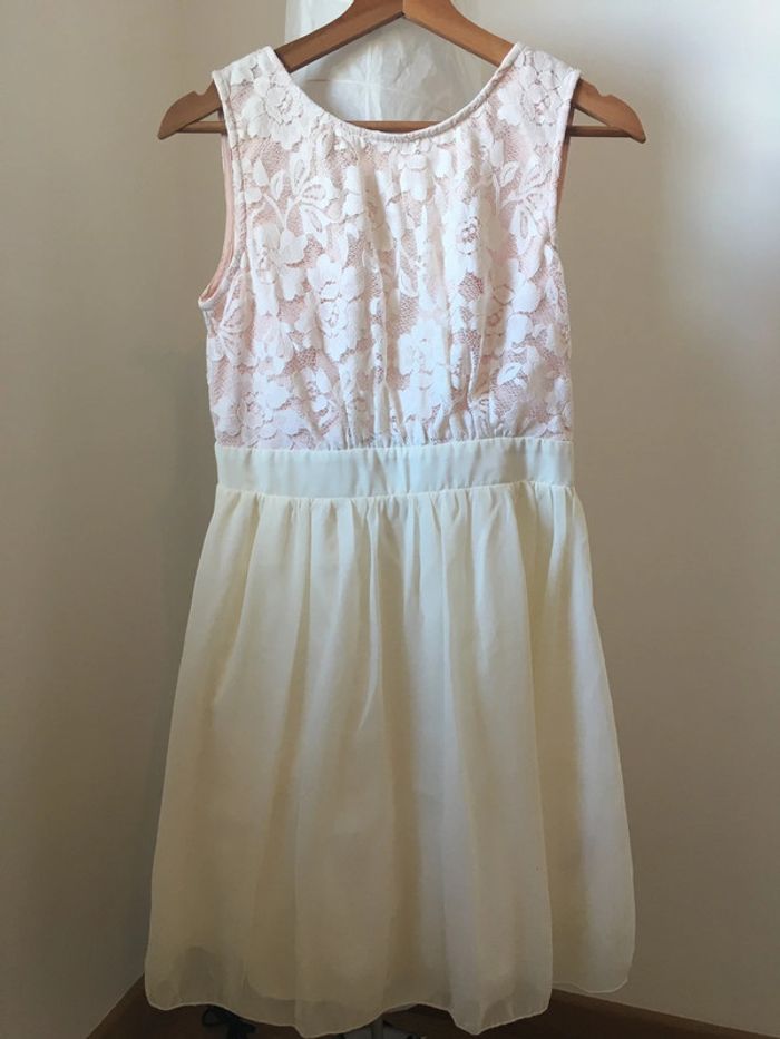 Robe dentelle broderie anglaise Little Mistress - photo numéro 3