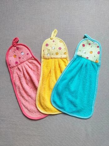 Lot de 3 serviettes ultra absorbantes toutes douces