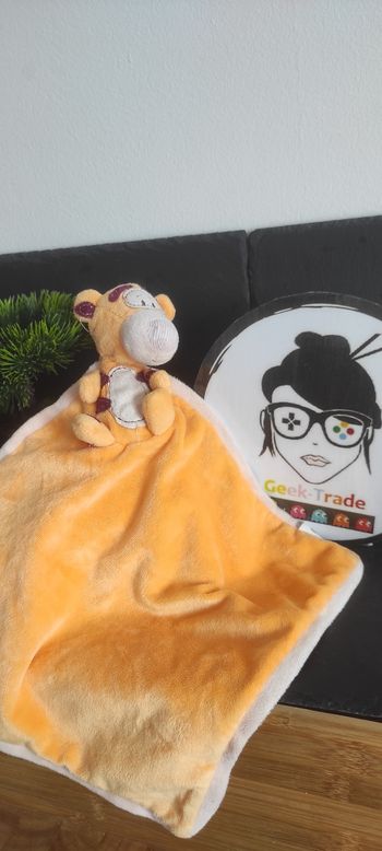 Disney Tigrou Doudou plat losange orange nicotoy disney bordeaux Rose Mouchoir