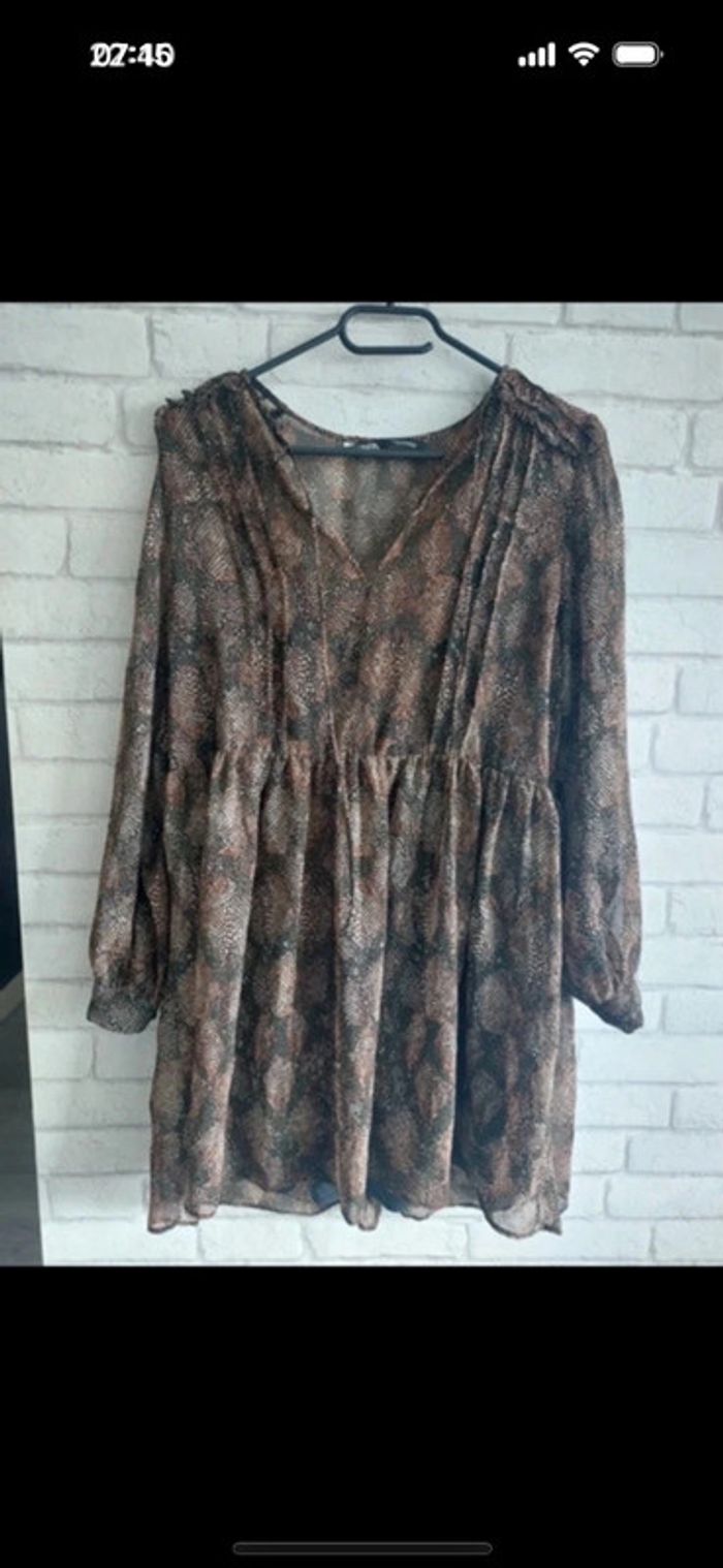 Robe avec doublure Zara taille M