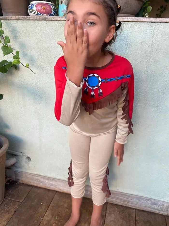 Déguisement indien 4/6ans - photo numéro 2