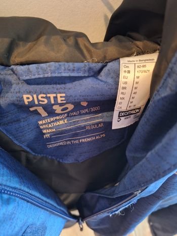 Veste ski bleu neuve