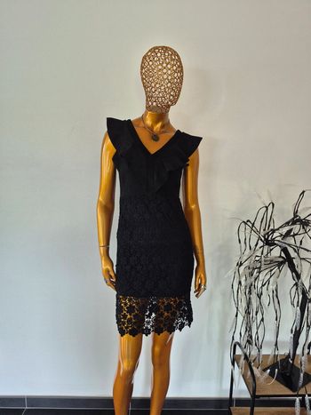 Robe Noire en Dentelle Femme Taille S/36