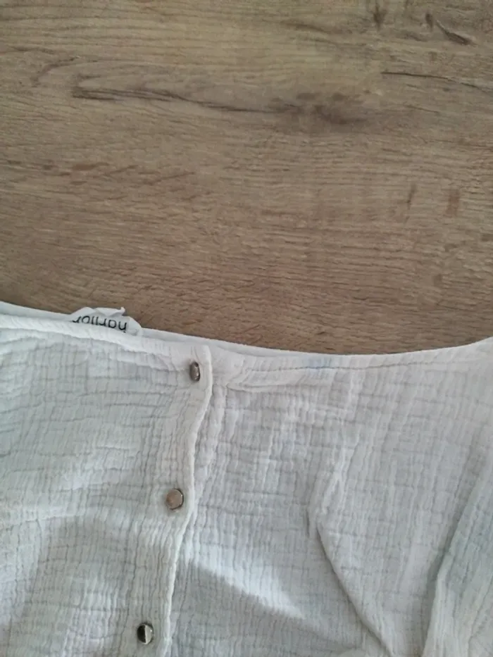 Blouse gaze de coton S - photo numéro 5