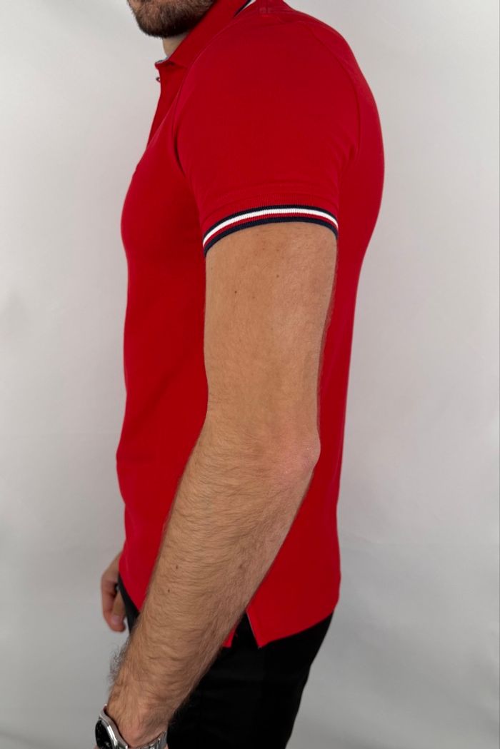 Polo Tommy Hilfiger Rouge S - photo numéro 7