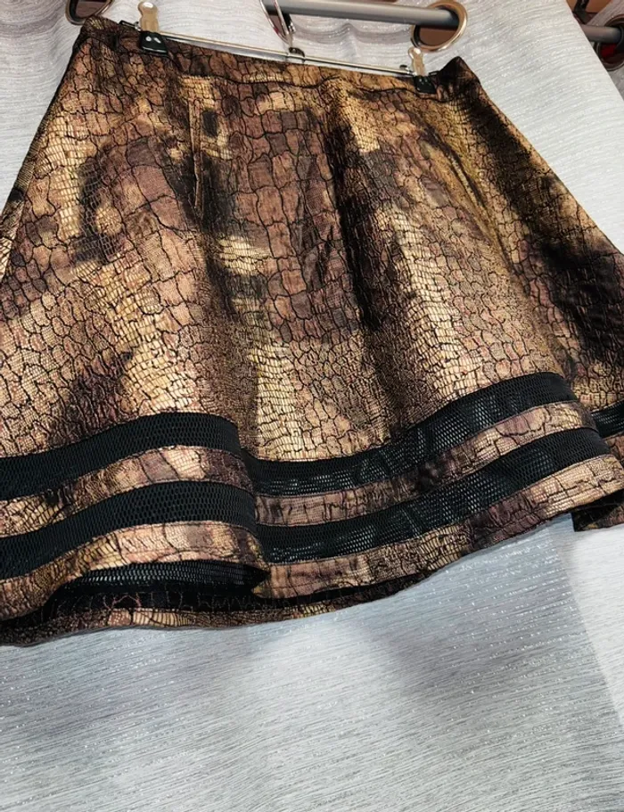 Sublime jupe AS by DF, jupe taille 36 / S, jupe élégante de luxe, jupe d’été, jupe courte