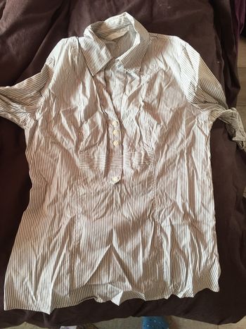 Blouse promod rayée grise