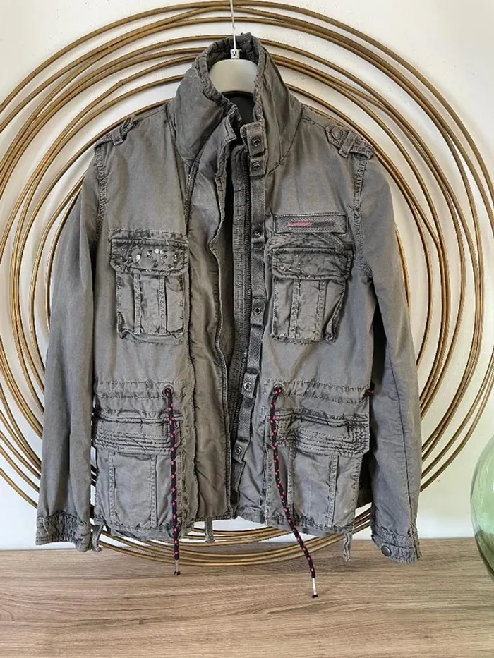 Saharienne Superdry à strass TM - photo numéro 2