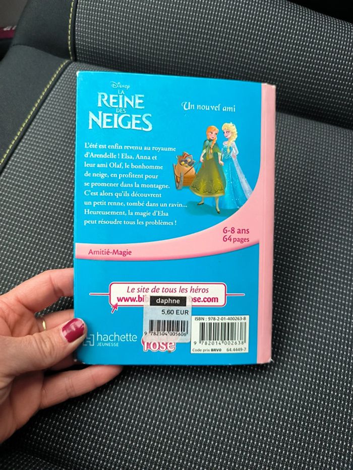 La Bibliothèque rose livre la reine des neiges - photo numéro 5