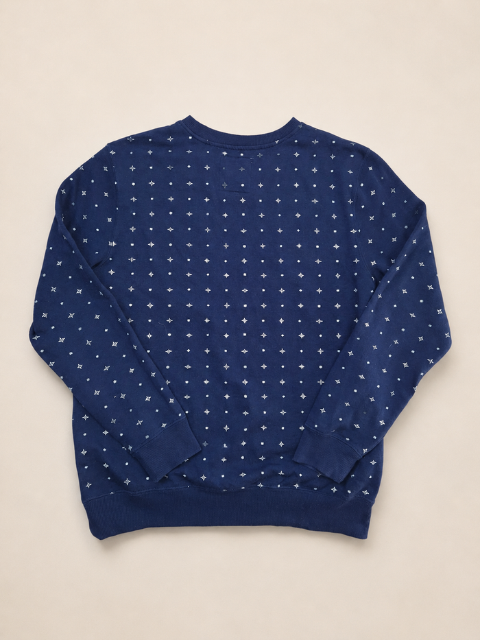 Sweat Vans bleu marine motif taille M - photo numéro 2