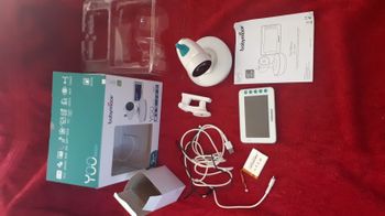 Babyphone video yoo-moov babymoov camera motorisee + 1 batterie