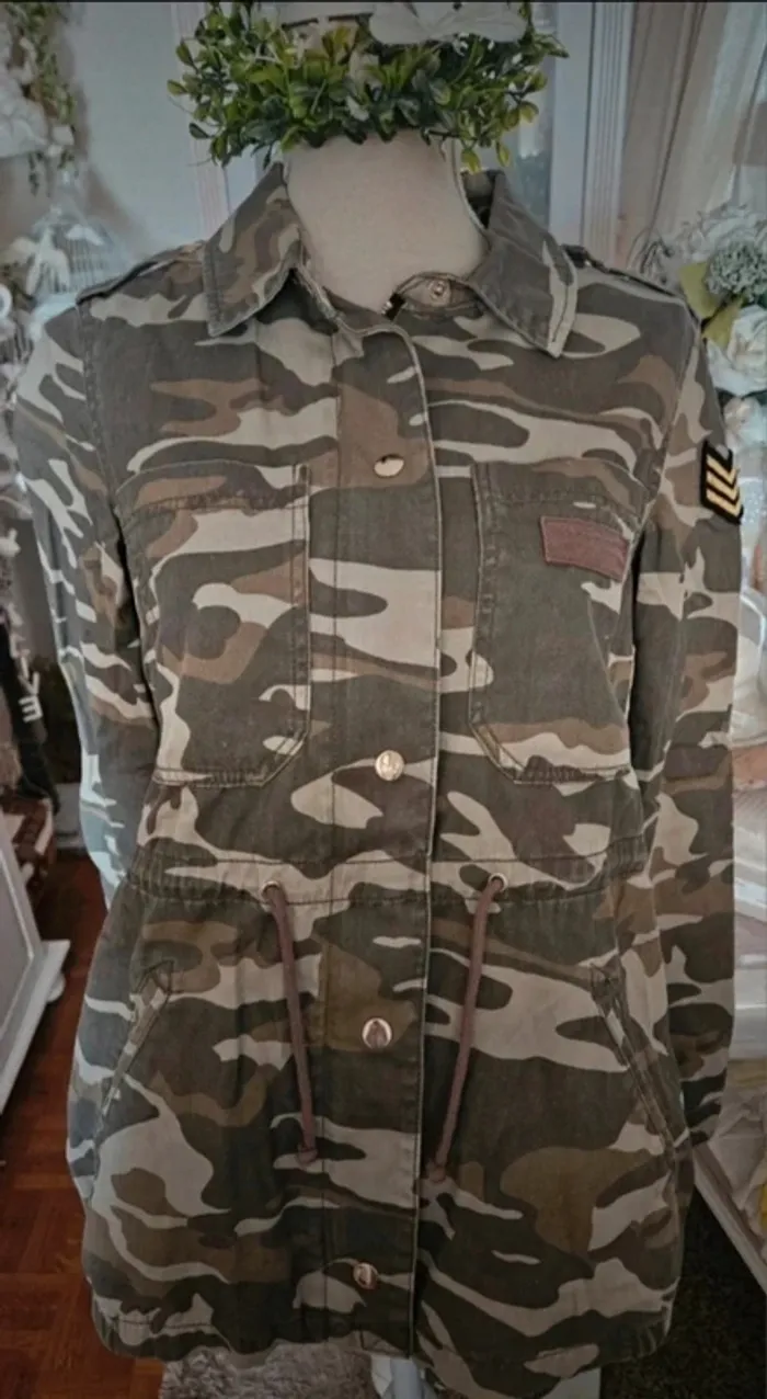 Veste kaki Pimkie Taille S / M Neuve - photo numéro 3