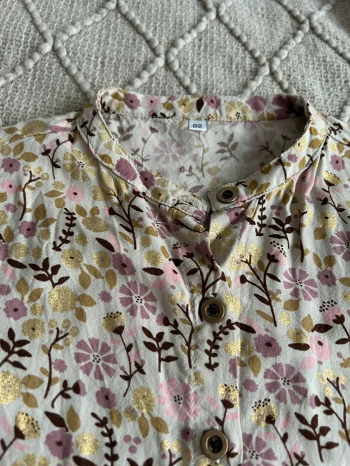 Magnifique robe floral 92 cm - photo numéro 5