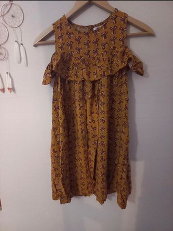 Robe épaule découverte été