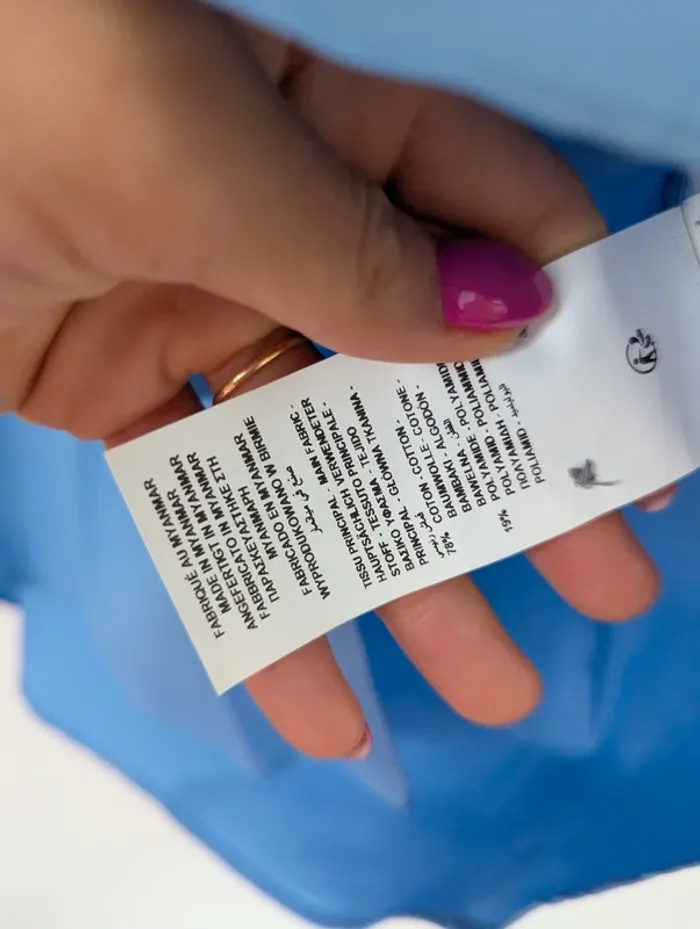 Jolie chemise bleue unie Devred extra slim fit M - photo numéro 6