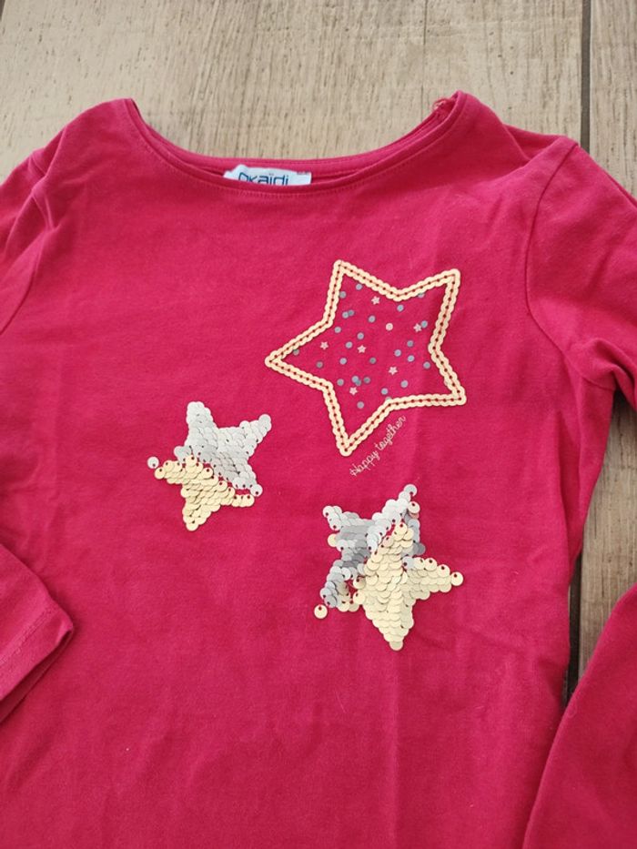 Lot 2 t-shirts manches longues - photo numéro 5