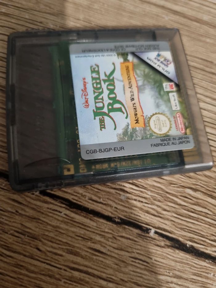 The jungle book nintendo gameboy color - photo numéro 2
