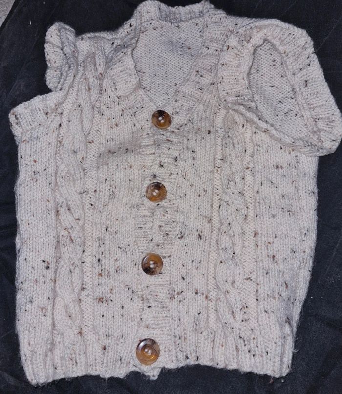 Débardeur 5-6 ans fait main