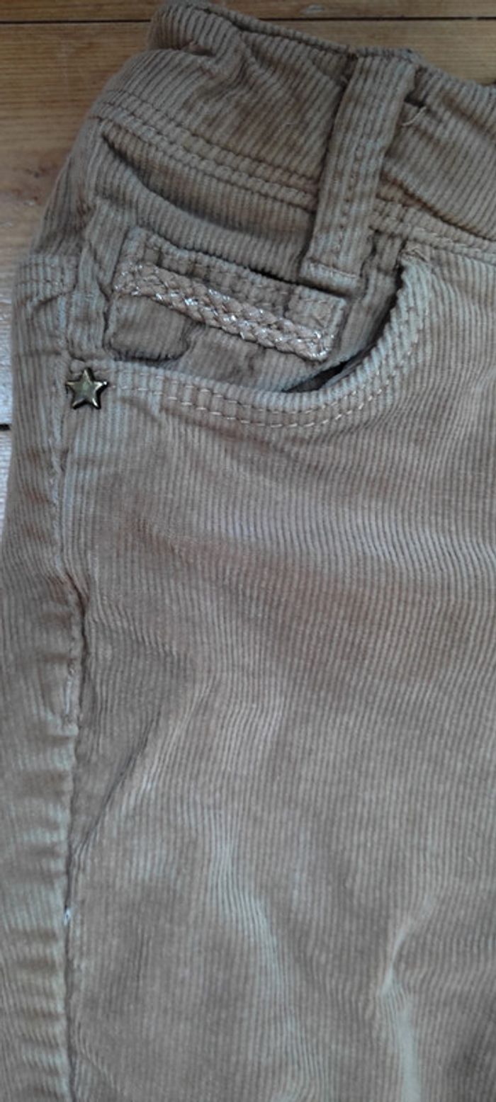 Pantalon velours fille Vertbaudet 8 ans - photo numéro 5