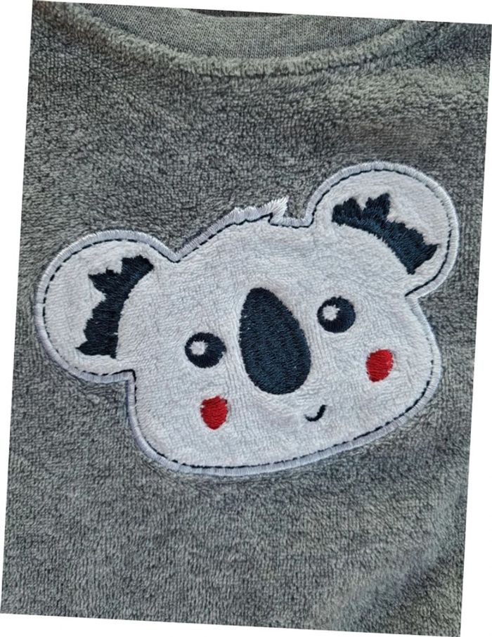 Ensemble velour gris Lupilu 86/92 Koala - photo numéro 3