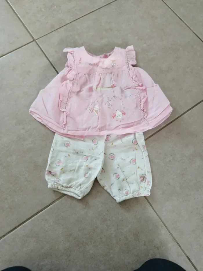 Ensemble bébé été