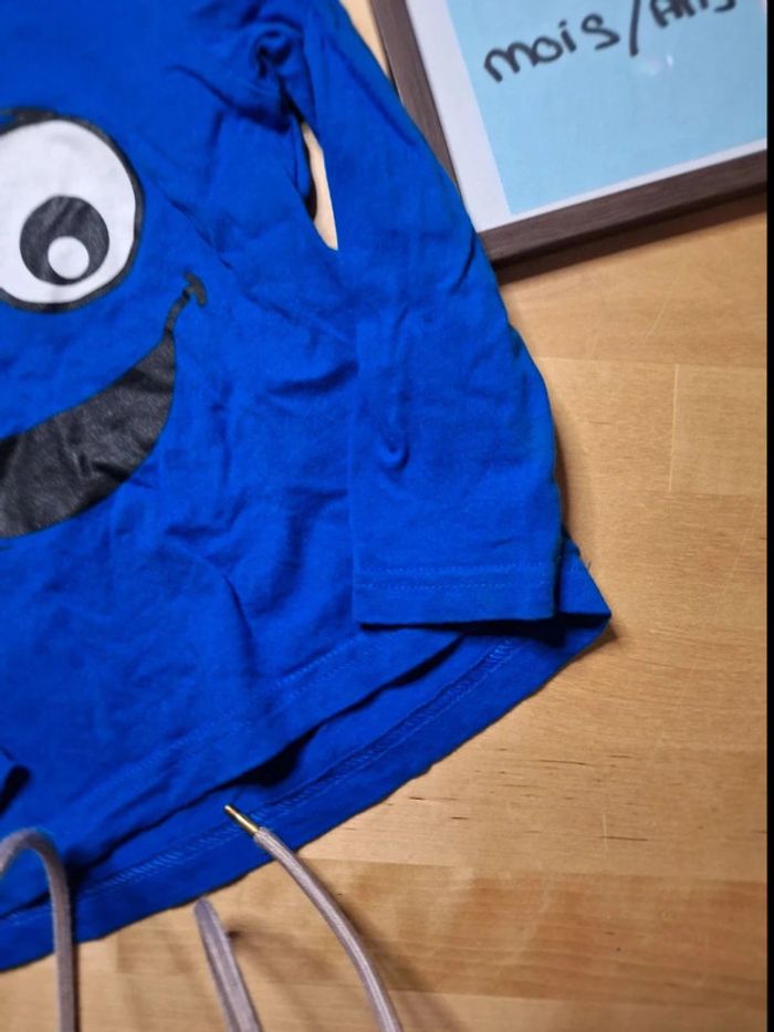 T-shirt manches longues pour garçon taille 24 mois Marque Lupilu bon état - photo numéro 2