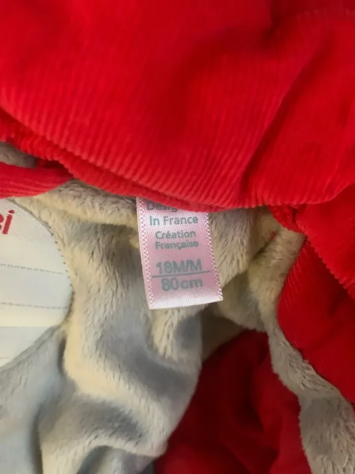 Manteau rouge - photo numéro 3
