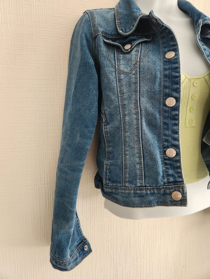 Veste en jean bleu Name It 12 ans - photo numéro 6