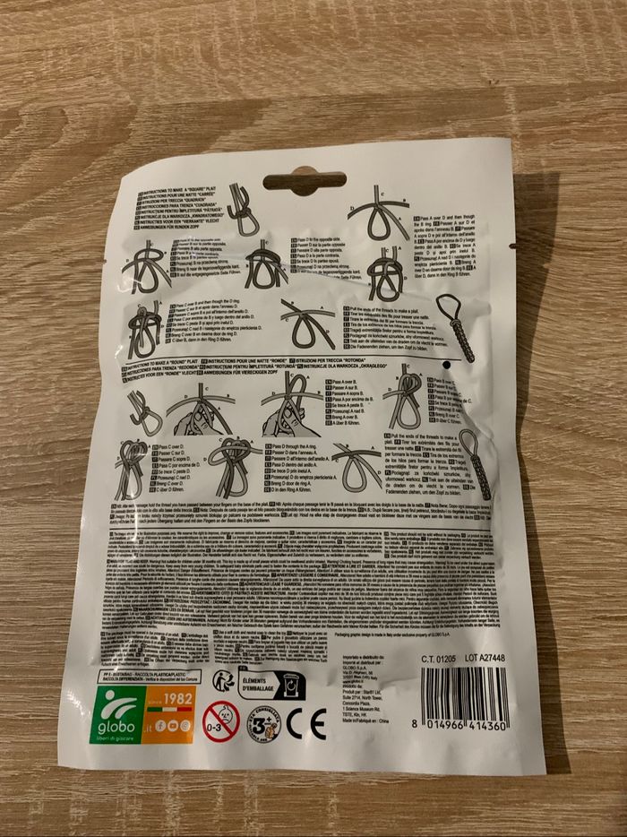 Sachet de Scoubidou 80 cm - photo numéro 2