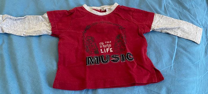 Haut manches longues 9 mois