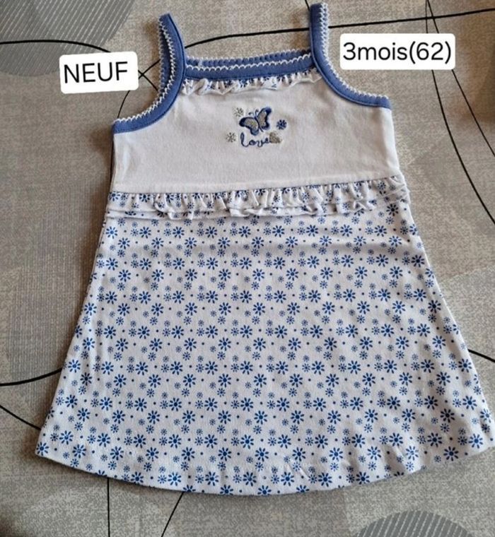 Lot vêtements NEUFS pour bébé fille 3 mois - photo numéro 3