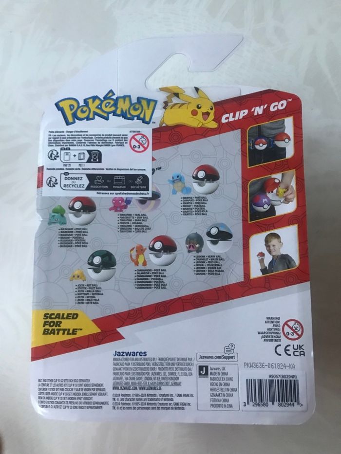 Pokémon ball et sa figurine Carapuce + Poke Ball - 5 Cm le - photo numéro 2