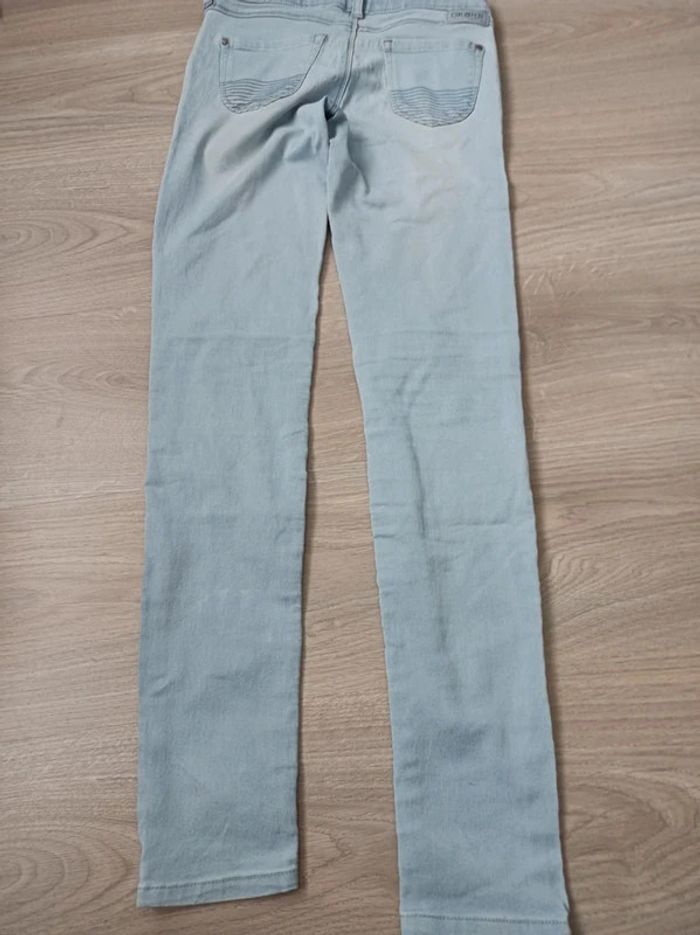 Jean Okaïdi fille skinny taille 14 ans en bon état - photo numéro 8