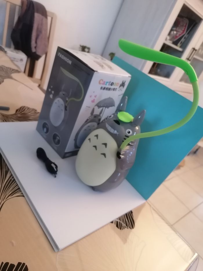 Lampe Totoro  XL Led neuve feuille - photo numéro 5