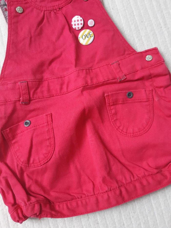 Robe en jean rose Gémo 12 mois - photo numéro 3