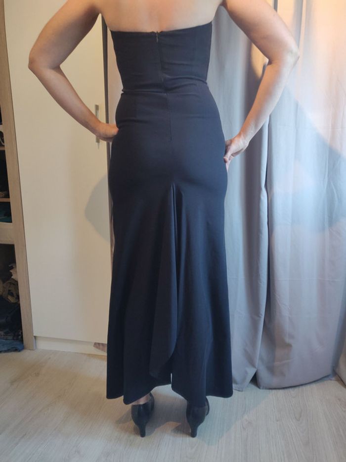 Robe bustier longue Sinéquanone noire taille 36 - photo numéro 2