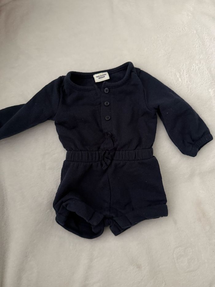 Combi short manche longue