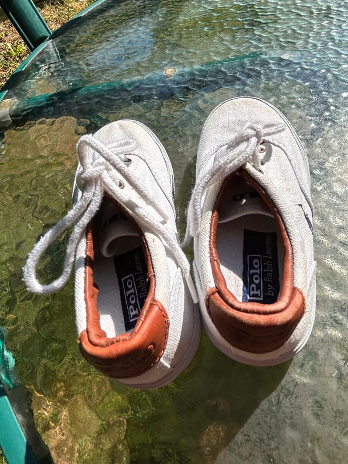 Lot de 2 baskets en toile 29 et 30 Ralph Lauren - photo numéro 10