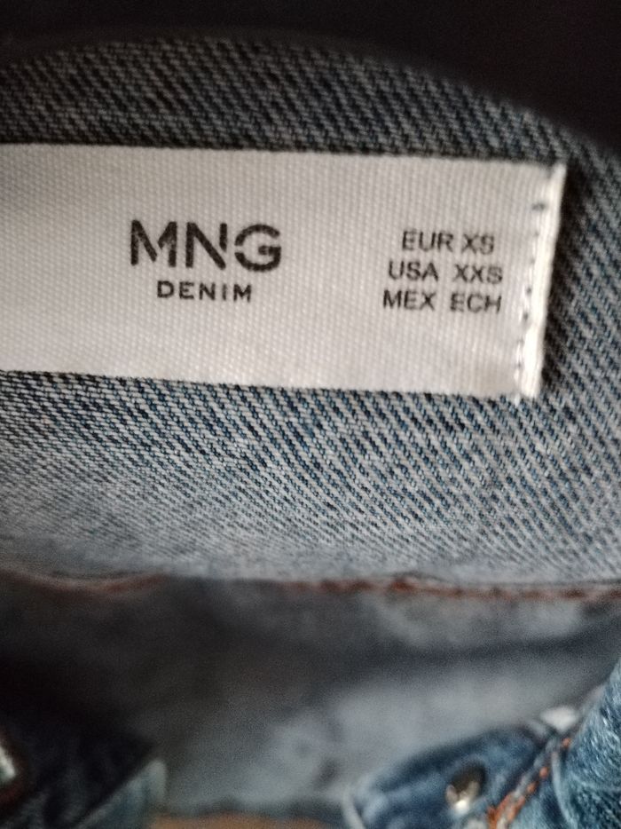 Veste en Jean MING bleu foncé - photo numéro 3