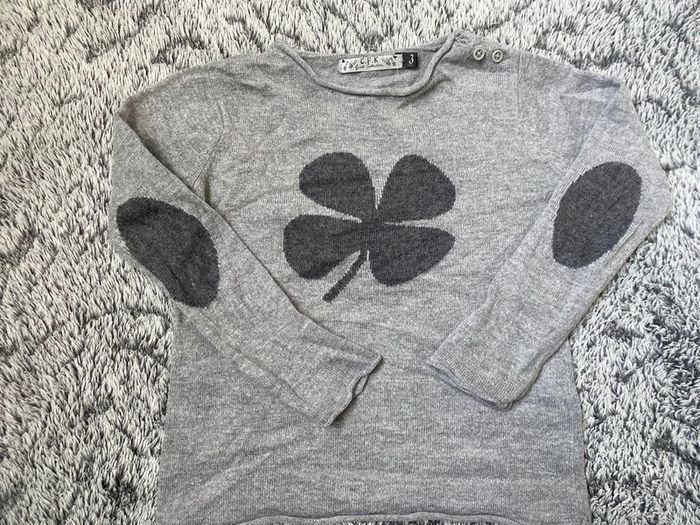 Pull gris CFK - 3 ans
