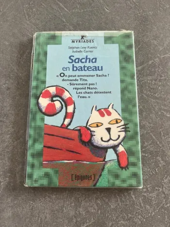 Livre Sacha en bateau