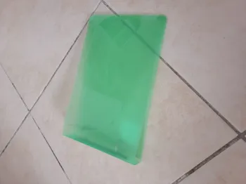 Classeur transparent vert