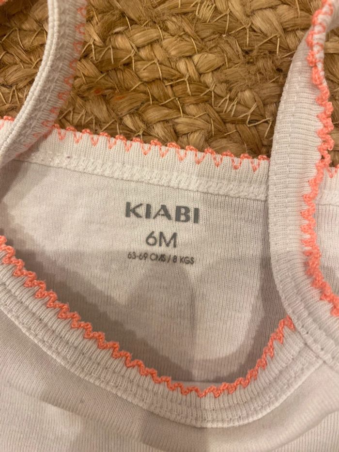 Body fille 6 mois Kiabi - photo numéro 2