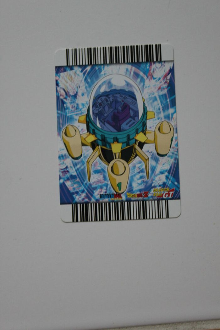 Carte Dragon Ball Z Data Carddass 2 Time machine 2 SP hors serie DBZ cards rare